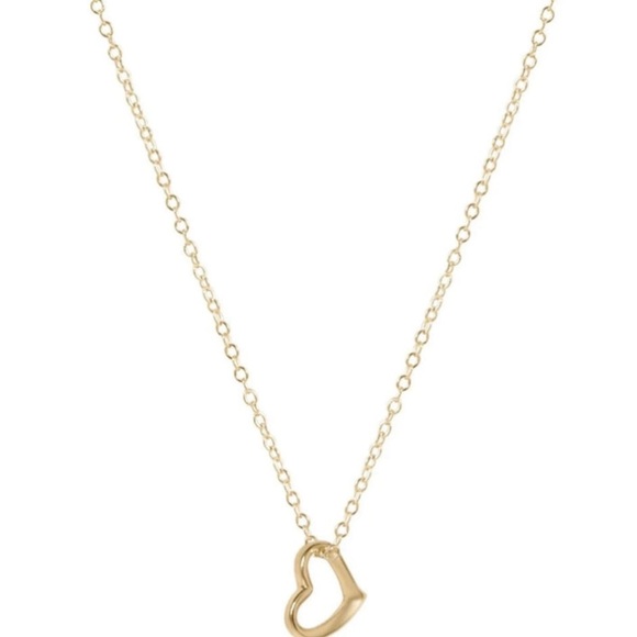 enewton Jewelry - Enewton Gold Heart Pendant Necklace and bracelet set!!